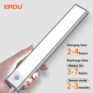 <span class=keywords><strong>Lampe</strong></span> murale magnétique <span class=keywords><strong>sans</strong></span> <span class=keywords><strong>fil</strong></span> <span class=keywords><strong>rechargeable</strong></span> par USB moderne avec éclairage <span class=keywords><strong>LED</strong></span> et détecteur de mouvement pour cuisine/placard - Product Image 3