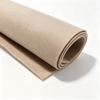 Rouleau de tissu non tissé aiguilleté coloré, traitement de surface personnalisé, viscose/polyester, 260 GSM, poids moyen, sur commande