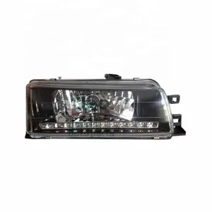 212-1112 EE90 AE92ไฟหน้า LED สีดำสำหรับ Corolla EE90 AE90 AE92 1988 1989 1990 1991อะไหล่รถยนต์