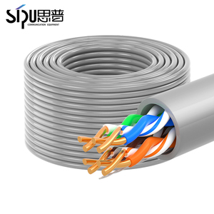 SIPU OEM LOGO 305mボックスUTPFTP SFTP Cat6ケーブルLANネットワークイーサネットケーブルCCABC1000ft - Product Image 5