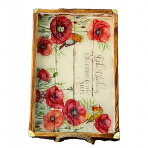 High Demand Wood Food Serving Tray with Customizable Color and Size for Professional Polished Presentation by Tayyab Handicraft - Product Image 1