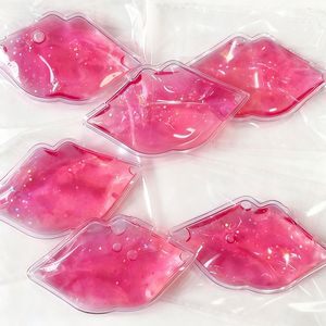 Compresse de gel pour les lèvres, réutilisable, non toxique, flexible, de haute qualité, certifiée CE, pour les cliniques esthétiques, les gonflements, les ecchymoses, le soulagement de la douleur - Product Image 5