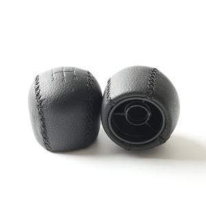 Pommeau de levier de vitesse en cuir pour Saab 95 9-5, pièce ergonomique pour l'intérieur de la voiture - Product Image 3