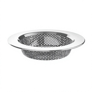 <b>Stainless</b> <b>Steel</b> Kitchen <b>Sink</b> Strainer Wide Rim Drain Sper Chrome Plated Dishwasher Safe for Kitchen Restaurant - Product Image 4