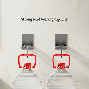 Soporte negro para dispensador de botellas, soporte para champú, estante de baño, organizador, gancho, artículos para el <span class=keywords><strong>hogar</strong></span> - Product Image 6