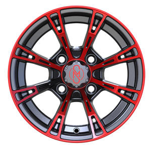 गोल्फ कार्ट व्हील एक्सेसरीज और भागों के लिए उच्च गुणवत्ता वाली विभिन्न शैलियों 8/10/12/14 इंच एल्यूमीनियम मिश्र धातु रिम - Product Image 5