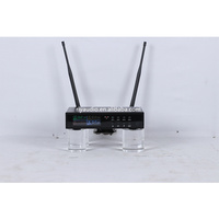 Système de microphone sans fil UHF R-400S, 4 canaux, microphone sans fil portable en métal pour le chant karaoké