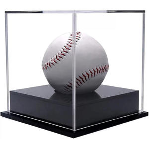 中国工厂新设计定制透明迷你亚克力立方体储物盒小塑料展示盒外壳防尘陈列柜4x4英寸 - Product Image 1