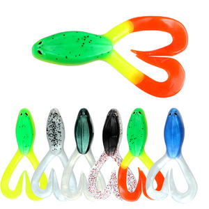 Señuelos de Pesca Suaves Flotantes de 11cm/16g, 2 Piezas/Bolsa, con Ojos, Tipo Rana, para Trucha, Lubina, Señuelos Artificiales para Pescar con Jigging y Wobblers para Lucio - Product Image 2