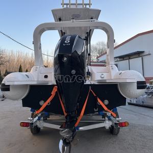 RIB760 Bote Neumático <span class=keywords><strong>de</strong></span> Casco Rígido <span class=keywords><strong>de</strong></span> 7.6m, Yate Deportivo <span class=keywords><strong>de</strong></span> Hypalon y Fibra <span class=keywords><strong>de</strong></span> Vidrio para 15 Personas, para Crucero y Pesca, con o sin Motor - Product Image 3