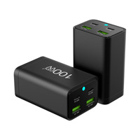 Station de charge rapide Ports PD QC Bloc de chargeur pliable multiple Adaptateur pour ordinateur portable portable Usb C 100 w 67w 60w Chargeur 100 Watt