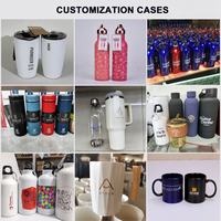 Bouteille d'eau sportive en aluminium personnalisée avec mousqueton et logo, bouteilles d'eau en gros pour cadeaux d'entreprise