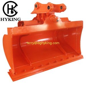 Bécher inclinable de 1500 mm de large pour excavatrice PC200 avec cisailles latérales - Product Image 5