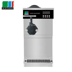 2020 KESHI Single Flavor Rainbow Soft Ice Cream Machine Soft Serve Ice Cream Machine Counter Top Fruit Ice Cream Machine