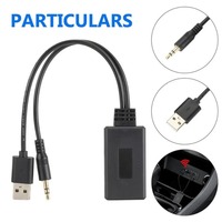 Récepteur audio sans fil pour voiture, adaptateur AUX, charge 5V, convertisseur de musique stéréo HiFi, accessoire fabriqué en Chine continentale