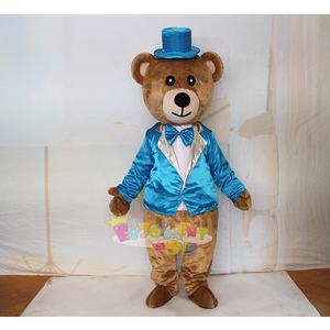 Di alta qualità CE <span class=keywords><strong>orsacchiotto</strong></span> Costume mascotte <span class=keywords><strong>orsacchiotto</strong></span> carino <span class=keywords><strong>orsacchiotto</strong></span> Costume mascotte con cappello e <span class=keywords><strong>vestito</strong></span> per la vendita - Product Image 4