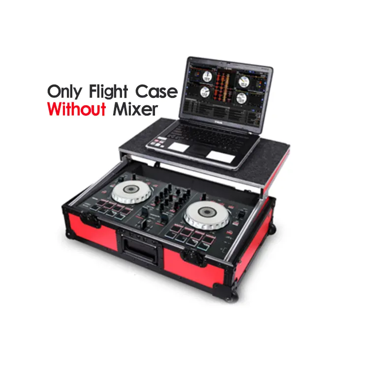 Red Panel Zone Pioneer DDJ-SX/S1/T1 Clavier DJ Controller flight case pour Pioneer
