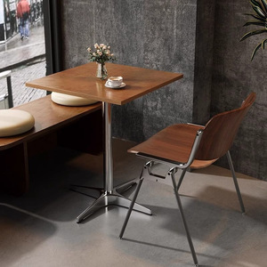 Muebles Personalizados para Cafetería, McDonald's, Pizzería, Panadería, Cafetería, Tienda de Té, Hostelería, Restaurante, Juego de Mesa y Sillas - Product Image 3
