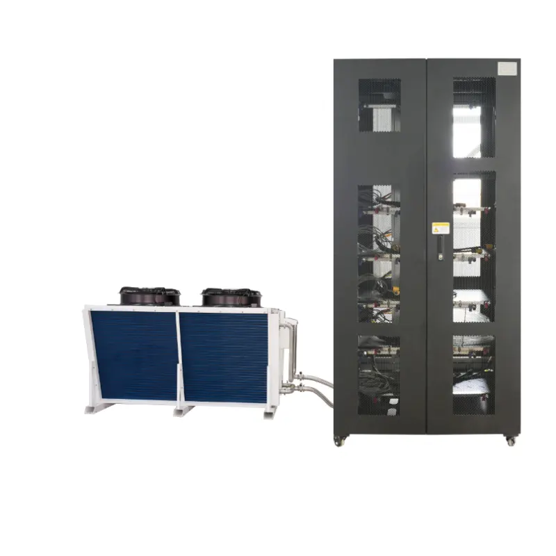 Universal water-cooled cabinet Accommodates 2 or 24 units water cooling system for hydro server e9 pro