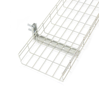 Facile à installer taille personnalisée galvanisé à chaud panier gestion treillis métallique chemin de câbles