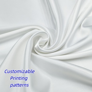 Nhuộm/In Ấn 95% P 5% Sp 50D * 75D Bóng Twist Căng Vết Vải 85gsm Vải Satin Đàn Hồi Cho Ăn Mặc Đồ Ngủ - Product Image 1