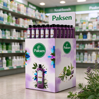 Présentoir en carton ondulé personnalisé OEM pour aliments pour animaux de compagnie (chiens et chats) pour la vente au détail en animaleries