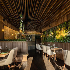 Asientos de cabina de panel de estilo de madera moderno de gama alta para hoteles y restaurantes Gestión de proyectos de marcas de hospitalidad global - Product Image 4