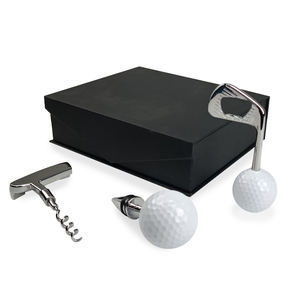 Ouvre-bouteille <span class=keywords><strong>de</strong></span> vin en acier inoxydable, <span class=keywords><strong>tire</strong></span>-<span class=keywords><strong>bouchon</strong></span>, ouvre-bouteille <span class=keywords><strong>de</strong></span> bière <span class=keywords><strong>de</strong></span> Golf, ensemble <span class=keywords><strong>de</strong></span> cadeaux d'anniversaire pour hommes, vente en gros - Product Image 2