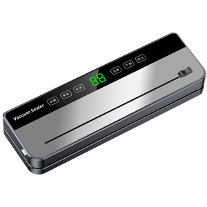 Selladora de Alimentos al Vacío Automática, 110v 220v 80Kpa 120w, para Empacar Alimentos, Selladora de <span class=keywords><strong>Bolsas</strong></span>, Máquina Selladora de Alimentos al Vacío para Cocina - Product Image 2