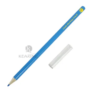 蓝色粉笔铅笔，用于短时间缝制织物标记karing品牌织物标记铅笔