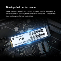 قرص صلب داخلي SSD من نوع M.2 NVMe PCIe3.0 Gen4 NGFF بسعات 128 جيجابايت و256 جيجابايت و1 تيرابايت و512 جيجابايت و2 تيرابايت، إنتاج مصنع شنزن بالجملة