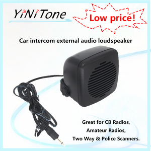 HAM voiture Radio Mobile 3.5mm prise CB Communication Audio interphone Mini haut-parleur pour <span class=keywords><strong>Motorola</strong></span> talkie-walkie 5W haut-parleur externe - Product Image 2