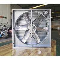 Ventilateur centrifuge automatique push-pull pour élevages, fermes avicoles, serres, système de ventilation à tampon de refroidissement, débit d'air élevé