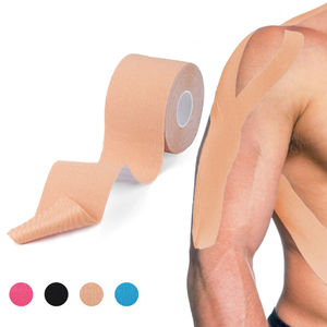 Plester Kinesiologi Klasik Katun Pro-Grade, Penyangga Lembut untuk Olahraga, Aktivitas, & Rehabilitasi Otot - Product Image 4