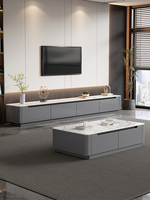 Table console TV moderne Meubles de salon Support TV de luxe Armoire TV pour chambre à coucher Meubles en bois de teck inachevé