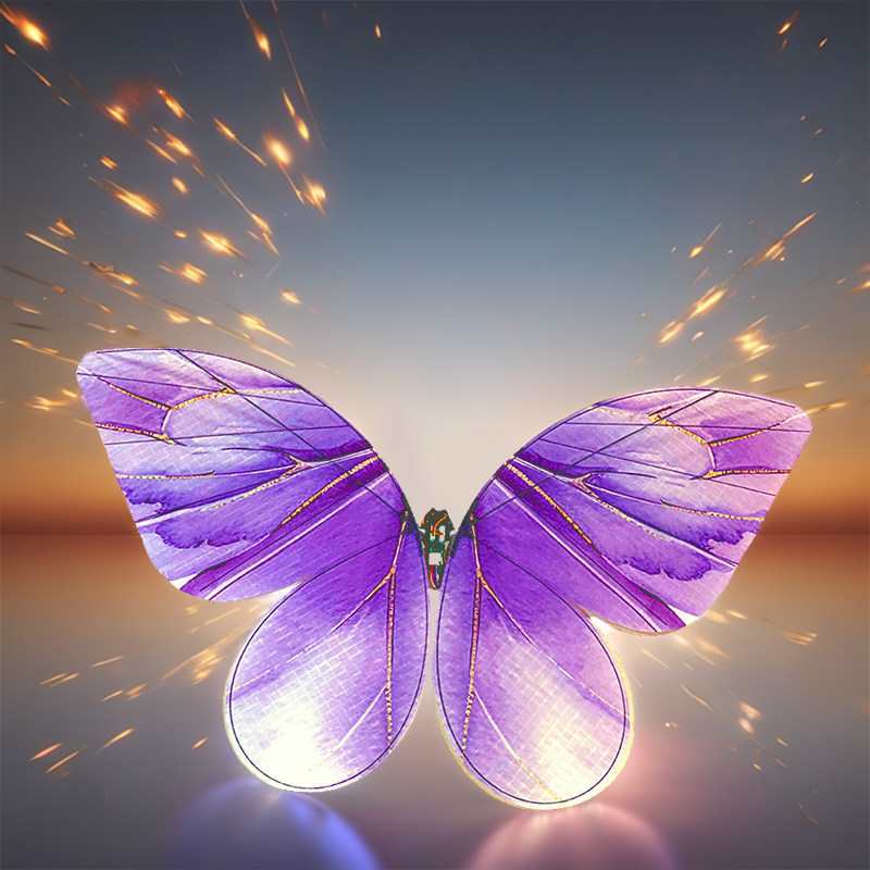 Violet fantaisie