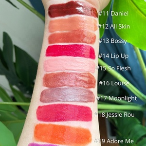 ZHENHAI LOGO personalizado Resaltador Lápiz labial líquido Impermeable Brillo de labios de larga duración - Product Image 6