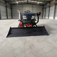 Offre Spéciale – Mini Tracteur à Chenilles 35HP 50HP avec Cultivateur Rotatif Autoporté pour Jardin Domestique et Petites Terres Agricoles Sèches ou Humides