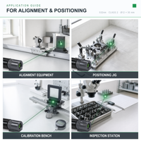 Module laser vert 532 nm, classe 2, faible puissance, pour équipement d'alignement et de positionnement, CE RoHS, vente en gros