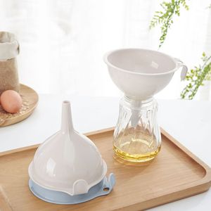 Sanmei Youjia <b>Kitchen</b> Funnel Food Grade <b>Plastic</b> Long Handle Small Medium Large Liquid Dispensing Tool - Product Image 4