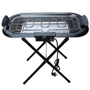 <b>Electric</b> BBQ Grill 60x28x63 Smokeless Flat <b>Pan</b> Home Outdoor Cooking - Product Image 3