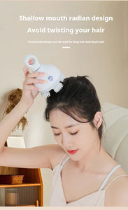 Masajeador de cuero cabelludo de silicona suave, dispositivo de cuidado de la salud de cabeza Personal, cabezal de cepillo, masajeador electrónico - Product Image 5