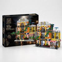 Série de jouets de construction Music Club Building Blocks Street View pour les marchés de cadeaux en gros, les modèles d'exposition d'hôtels urbains et les acheteurs du monde entier