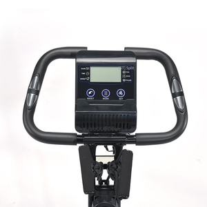 Bicicleta Estática Plegable X-Bike, Bicicleta Magnética de Ejercicio para Interiores, Silenciosa, con Monitor LCD y Asiento Alto para Entrenamiento en Casa o Gimnasio - Product Image 4