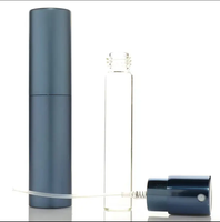 Flacon de parfum rond en verre personnalisable de haute qualité de 10 ml et 15 ml avec bouchon à vis