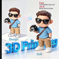 Изготовление на заказ деталей для фигурок и игрушек методом 3D-печати на основе SLA/LCD смолы: высокая точность, изысканная детализация, оптовая продажа по запросу, OEM