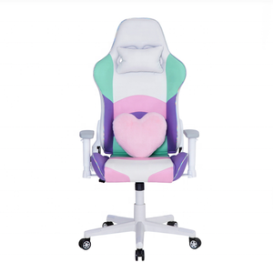<span class=keywords><strong>Fauteuil</strong></span> de jeu réglable pivotant avec coussin en forme de cœur mignon, ergonomique, Cadeira <span class=keywords><strong>Gamer</strong></span> avec échantillon gratuit - Product Image 2