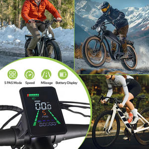 L5 [Haytrix] Compteur de vitesse <span class=keywords><strong>LCD</strong></span> en alliage d'aluminium de haute qualité, étanche, durable et écologique, pour <span class=keywords><strong>vélo</strong></span> <span class=keywords><strong>électrique</strong></span>, vitesse réglable 24V/36V/48V - Product Image 4