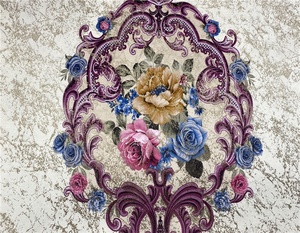 Tissu avec imprimés de fleurs, pots de fleurs marocaines, tapisserie pour hometextile, nouvelle collection - Product Image 6
