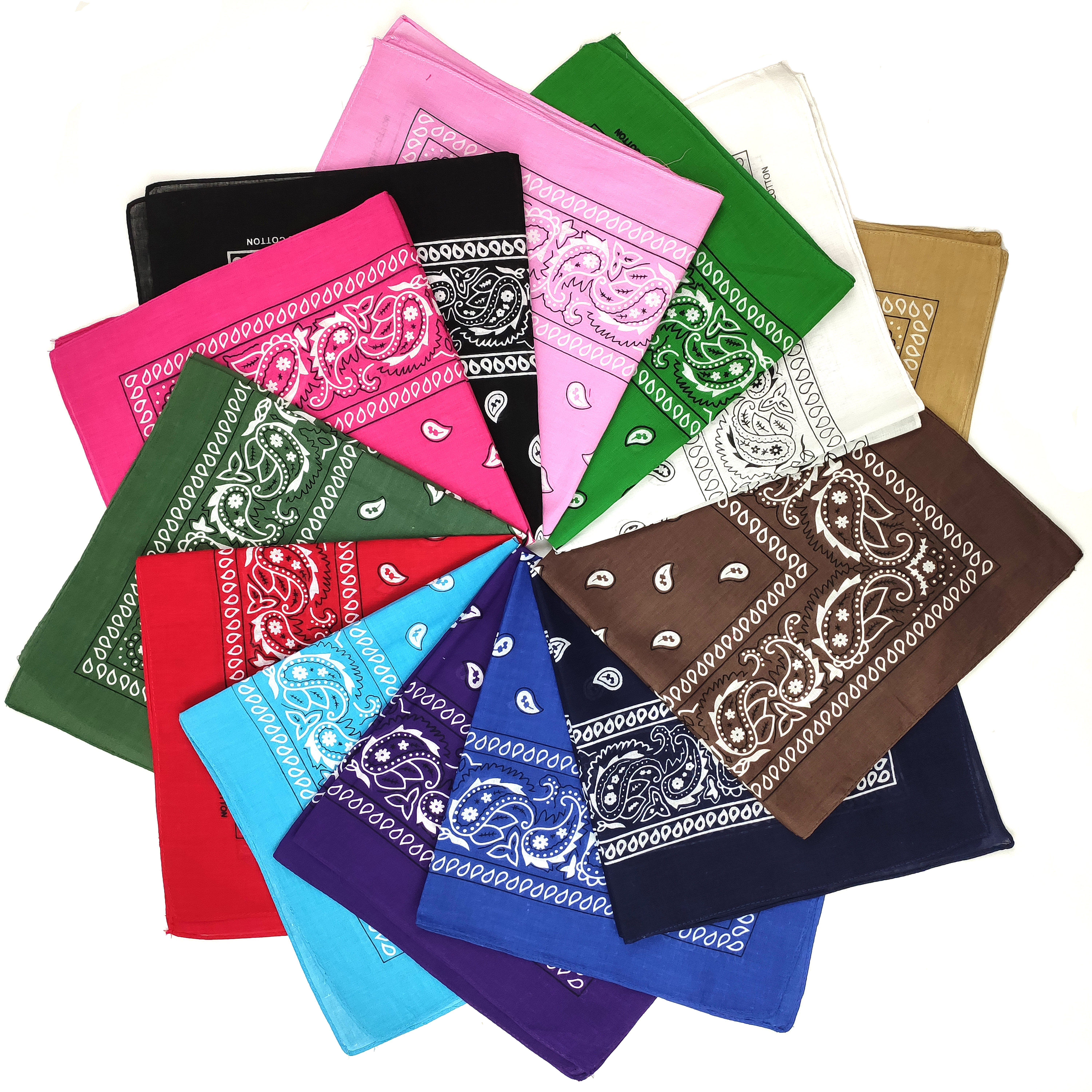 Мягкая на ощупь сказочная Превосходное качество фабрика OEM красочная сублимационная хлопковая полиэфирная бандана